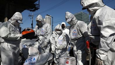 South Korea reports a decline in coronavirus cases