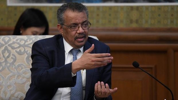 World Health Organisation coronavirus tests