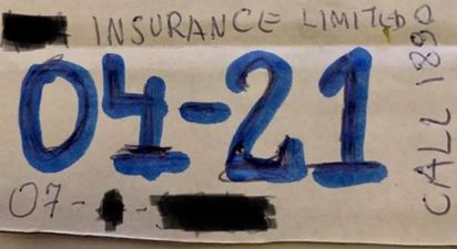Gardaí stop driver in Limerick using “homemade insurance disc”