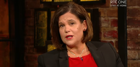 Mary Lou McDonald details how she was affected by Covid-19