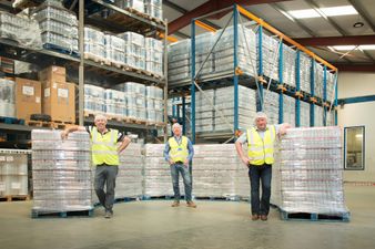 Irish company donates 250,000 water bottles to frontline healthcare workers