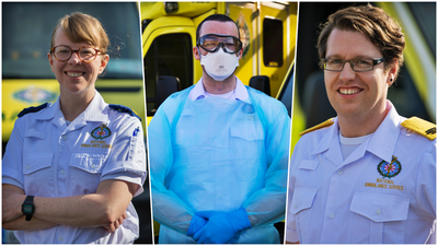 A pictorial tribute to Ireland’s ambulance crews tackling Covid-19