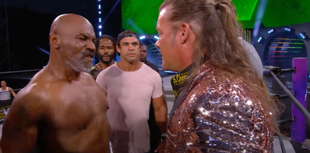 Mike Tyson returns to the wrestling ring in spat with Chris Jericho