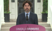 Canadian PM Justin Trudeau pauses for 21 seconds to answer question about Donald Trump