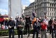 Far-right demonstrators clash with police in London over Churchill statue