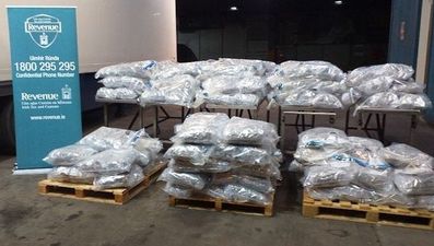 Cannabis worth €5.54 million seized at Rosslare Europort