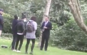 Video shows woman throwing drink in Leo Varadkar’s face in Dublin