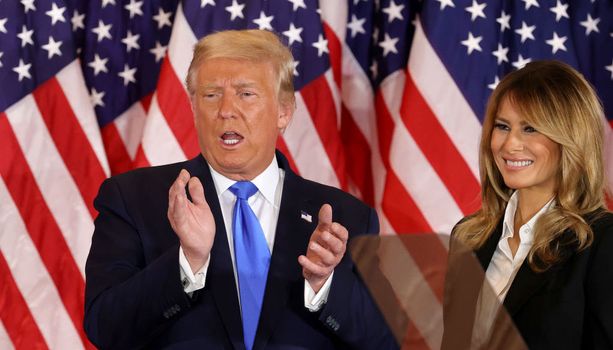 trump declares victory