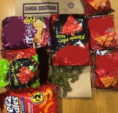 Woman arrested after Gardaí discover €30,000 worth of Cannabis concealed in crisp packets