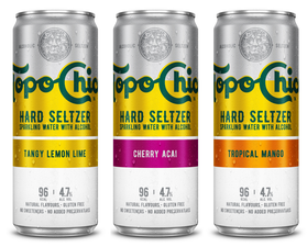 Topo Chico, the alcoholic drink from Coca Cola, is now on shelves in Ireland