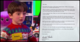 Taoiseach hails Adam King as an “inspiration” in personal letter to the hero of the Late Late Toy Show