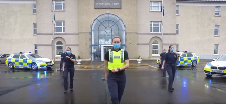 Gardaí respond to Swiss dance challenge video in fantastic style