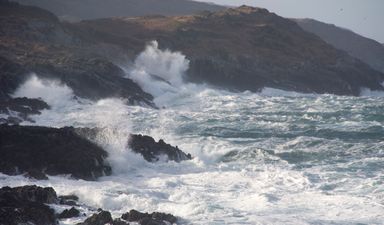 Status Orange coastal storm warning one of multiple weather warnings in effect as wind and rain batters Ireland