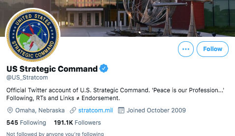 Child twitter account