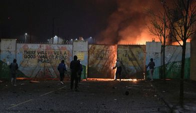 Bus petrol-bombed in Belfast after sixth night of violence and unrest