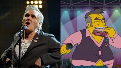 Morrissey calls The Simpsons “racist” after showing him with his “belly hanging out”