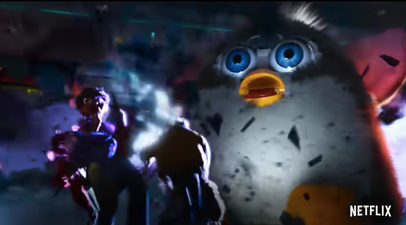 The story behind the Giant Evil Furby in The Mitchells vs. The Machines