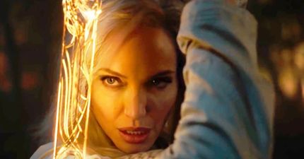 EXCLUSIVE: Angelina Jolie loved working with Barry Keoghan on Marvel’s Eternals