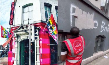 Gardaí investigating after homophobic graffiti near Dublin’s PantiBar on Sunday