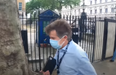 BBC journalist shouted at and chased by anti-lockdown protesters