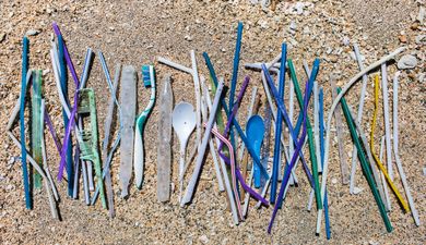 The 10 most common single-use plastic items found on beaches are now banned in Ireland