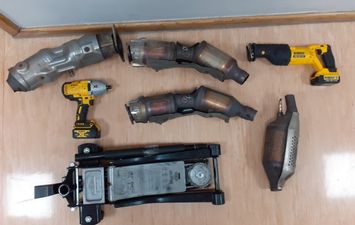 A man and a juvenile arrested for theft of catalytic converters