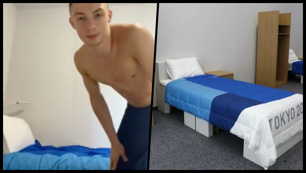 anti sex beds Olympics debunked