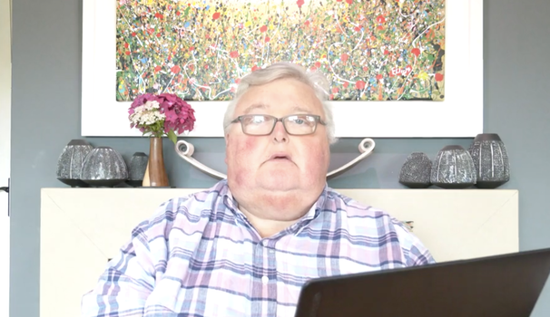 priest saying goodbye