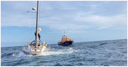 Four people rescued as yacht sinks off the Wexford coast