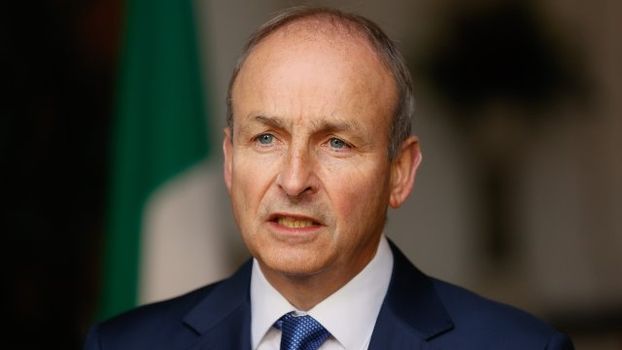 Simon Coveney texts Micheal Martin