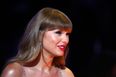 Taylor Swift poses for pictures with fans during Belfast trip