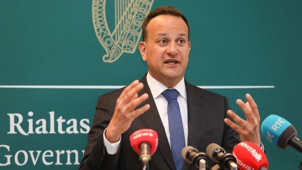 Leo Varadkar protest home