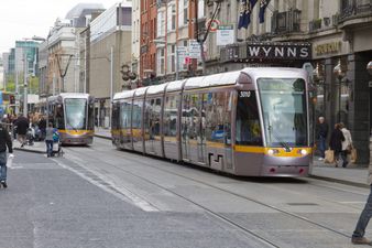 Group of 20 young men board Luas and assault passenger