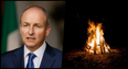 Micheál Martin used to think bonfires were “the bee’s knees” but now wants them “eliminated”