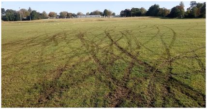 Dublin football club’s pitches could be “unplayable” for weekends ahead after damage from “joyriders”