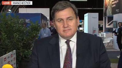 UK minister caught on camera making awkward Boris Johnson gaffe