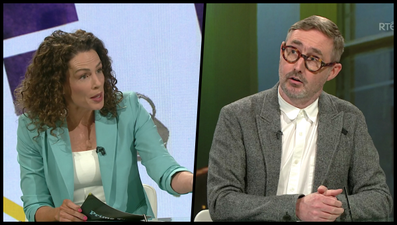 Sarah McInerney grills Eoin O’Broin during heated Prime Time debate