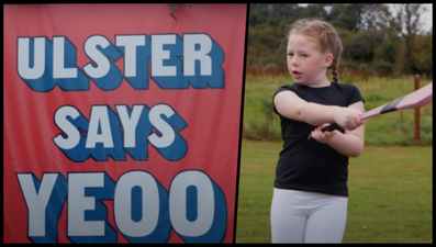 New Ulster Unionist Party election video features girl playing with hurley