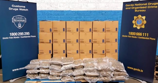 1.18 million cannabis seizure Kilkenny October 2021