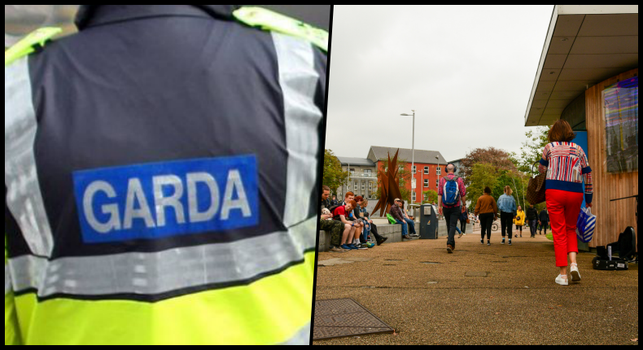 woman hit with firework Galway