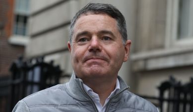 Paschal Donohoe confronted on the street by anti-vaccine protestors