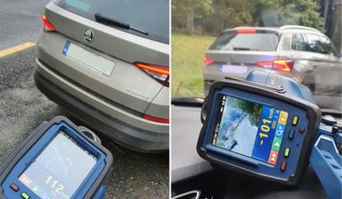 Waterford driver fined for speeding, immediately speeds away, is fined again