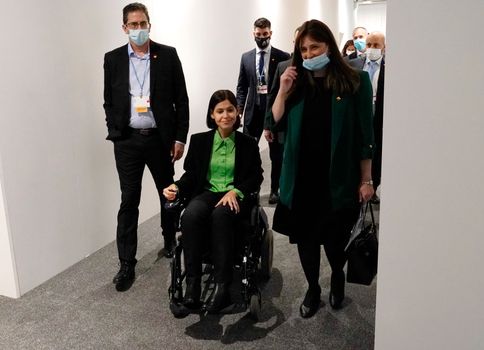 minister denied entry wheelchair COP26