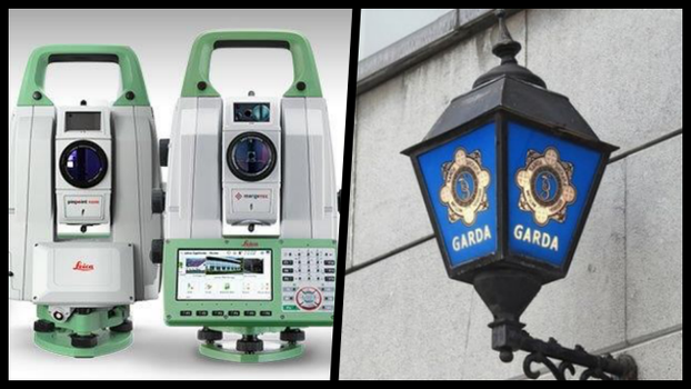 Surveying device stolen car Dublin