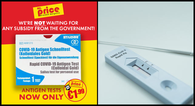 mr price antigen tests nationwide