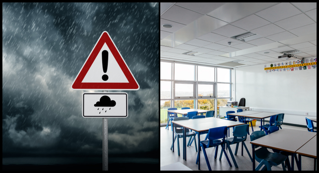 schools close storm barra