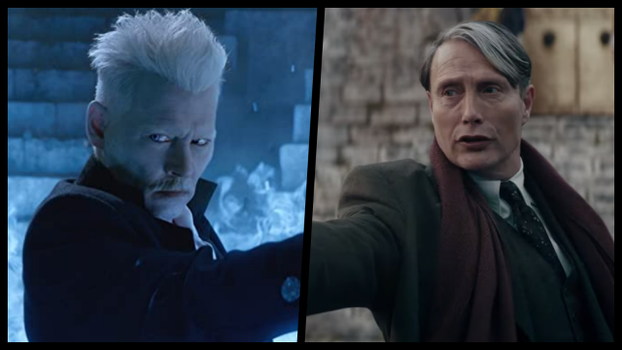 Fantastic Beasts 3 trailer Mads Mikkelsen Johnny Depp
