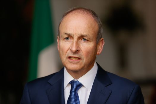 Taoiseach Micheal Martin two children