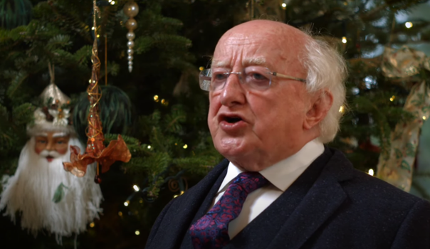 Michael D Higgins Covid Christmas message 2021