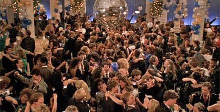 A perfectly timed scene for midnight on New Year’s Eve is among the movies on TV tonight